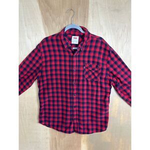 Levi's Flannel Button‎ Down Shirt Men's Extra Large XL